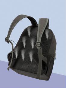 Chicas Mochila funcional minimalista - Gris Oscuro - Ver 7