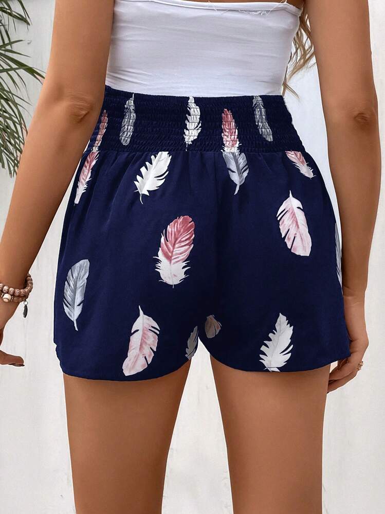 SHEIN Stam- Boho Graviditet Byxor - Marinblå - Visa 2