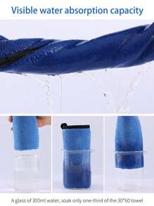 高密度汽車清潔布 - 藍色 - 查看 4