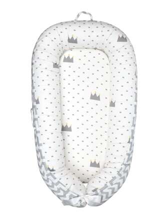 Tapis de sommeil doux et confortable pour bébé, avec motif couronne