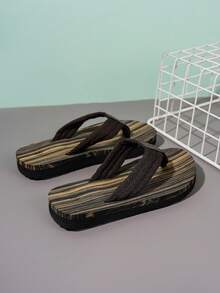 Chicos Chanclas minimalista para verano - Marrón - Ver 5