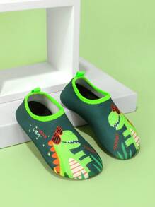 男孩防滑卡通圖案水襪 - 彩色 - 查看 5