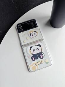 Funda para móvil con patrón de panda de dibujos animados - Multicolor - Ver 2