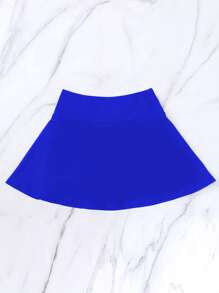 素色口袋細節泳衣下裝 - 寶藍色 - 查看 6