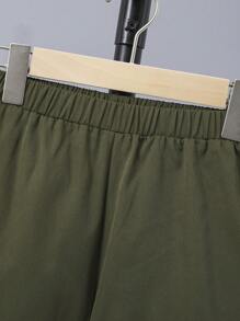 SHEIN 男大童拉鏈開襟夾克和褲子和包 - 彩色 - 查看 6