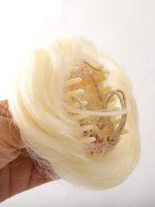 Búi Tóc Tổng Hợp Ngắn Thẳng - Vàng - Xem 5