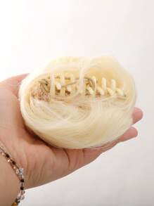 Búi Tóc Tổng Hợp Ngắn Thẳng - Vàng - Xem 8