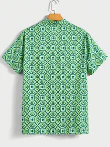 Manfinity EMRG Men Allover Print Shirt