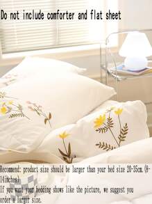 刺绣花卉床上用品套装 - 波西米亚风格被套套装(1 个被套 + 2 个枕套,不含被芯),特大号 - 米色花卉波西米亚风格床上用品被套套装,三件套农舍复古刺绣被套套装,送给她的礼物,柔软提花床上用品,四季皆宜,适合学生使用 - 彩色 - 查看 5