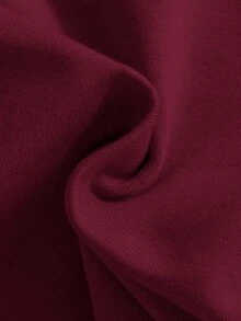 SHEIN Đứa bé trai Áo phông trơn & Quần short thể thao - Màu Tím - Xem 6