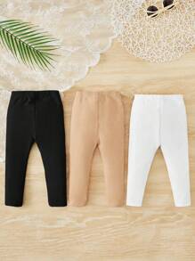 SHEIN Đồ dưới đáy Bé màu trơn - Nhiều màu - Xem 2