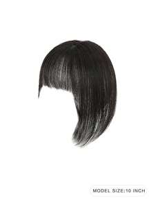Four Leaf Clover Hair Patch - Black - View 2