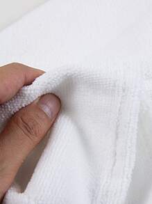 Mũ Sấy Tóc, 1Pc Hoạt Hình Gấu Dễ Thương Thiết Kế Hoạt Hình Có Nút Mềm Mại Khi Chạm Vào Đàn Hồi Mũ Tóc Có Thể Tái Sử Dụng Mũ Khô Ướt Tóc - trắng - Xem 6