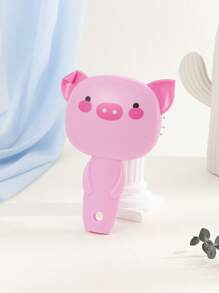 氣墊梳卡通三維造型按摩梳可愛風格適用於所有髮質 - 粉色 - 查看 1