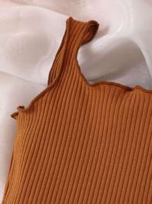 Tops em bé Xù nhỏ Gân đan màu trơn - Nhiều màu - Xem 4