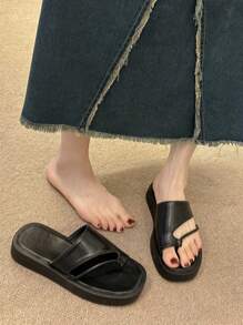 Women Minimalist Thong Sandals, Fashion Sandals
