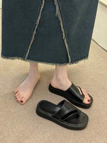 Women Minimalist Thong Sandals, Fashion Sandals