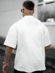 Áo thun & Áo lót Nam Hoạt hình Giải trí - trắng - Xem 2