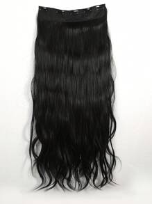 Long Body Wave Synthetic Hair Extension - Black - View 6
