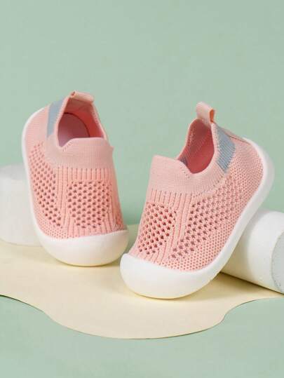 Baby Hollow Out Breathable Slip-on Flats