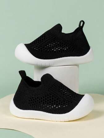 Bebé Zapatillas slip on con abertura transpirable