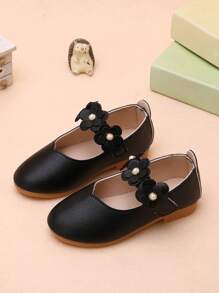 Trang trí hoa cho bé gái Căn hộ dây buộc móc và vòng - màu đen - Xem 1