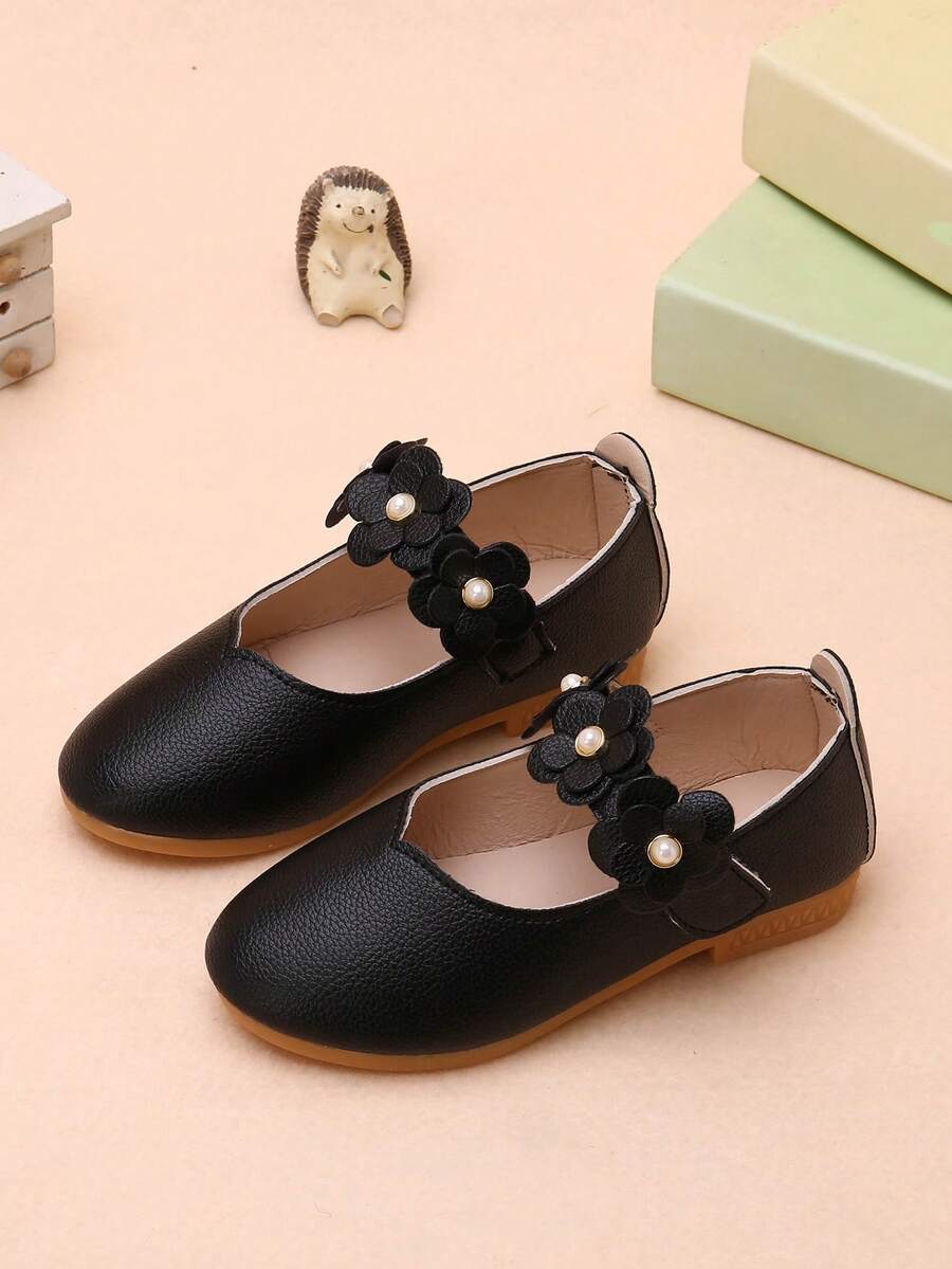 Trang trí hoa cho bé gái Căn hộ dây buộc móc và vòng - màu đen - Xem 1