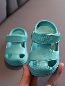 男孩鏤空洞洞鞋 - 綠色 - 查看 4