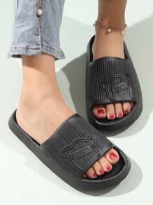 Trang trình bày một dải đồ họa hoạt hình dành cho nữ, Trang trình bày thời trang EVA màu đen - màu đen - Xem 2