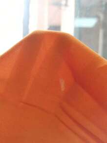 Chiquease 鏤空蕾絲花邊罩袖襯衫 - 橘色 - 查看 7