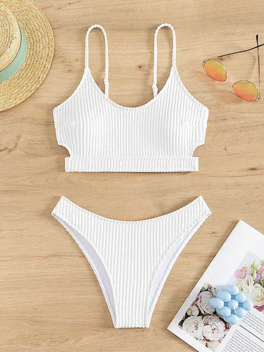 鏤空比基尼泳裝