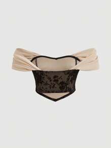 SHEIN MOD Áo sơ mi Plus Size Bất đối xứng Khối Màu Giải trí - Nhiều màu - Xem 2