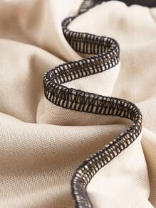 SHEIN MOD Áo sơ mi Plus Size Bất đối xứng Khối Màu Giải trí - Nhiều màu - Xem 4