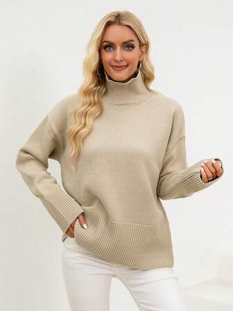 Cinemore Turtleneck Drop Shoulder Jumper