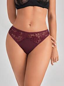 6件蕾絲拼接內褲套裝 - 彩色 - 查看 12