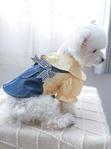 Váy Thú cưng - Màu xanh lam - Xem 3