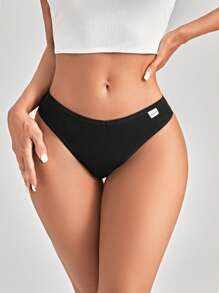 Snug Zone 4 packs Ensemble de culottes sexy et côtelées
