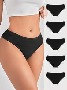 Snug Zone 5pack Solid Panty Set