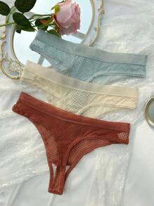 3包素色內褲 - 彩色 - 查看 2