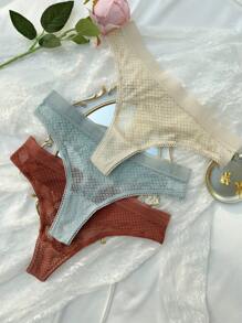 3包素色內褲 - 彩色 - 查看 4