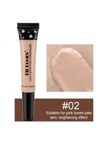 Fit Colors 高遮瑕力，1入組滋養液粉底管遮瑕滋養粉底，適用於黑眼圈 - 02 Light Brown - 查看 3