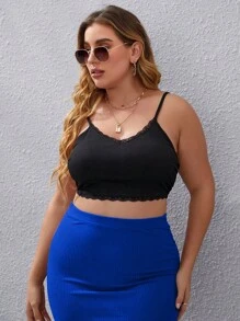 Calvaya Plus Solid Bodycon Skirt - Royal Blue - View 5