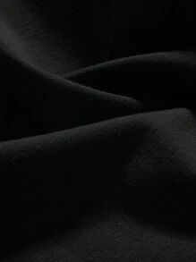 ROMWE MEN Street Life Guys Eagle & Letter Graphic Tank Top - Black - View 4