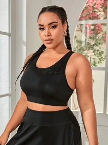 大碼交叉露背運動型胸罩