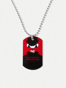 GAWX 1 Miếng Thời trang Sắt Đồ họa Hình Vòng cổ mặt dây chuyền Đối với phụ nữ Để Trang Trí Hàng Ngày - Nhiều màu - Xem 6