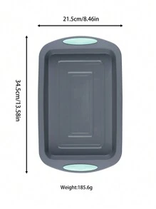 SHEIN 1入組長方形烤盤,現代烤模適用於廚房烘焙