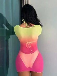 Bộ Bikini Nữ Nhẫn Ombre - Nhiều màu - Xem 2