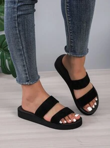 Women's Double Strap Slippers