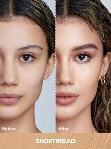 SHEGLAM Like Magic 12HR Full Coverage Concealer-Shortbread Matte Liquid Concealer Long Lasting Brightening Color Corrector Weightless All-Day Long Lasting Hydrating Concealer Winter Concealer - Shortbread - View 2