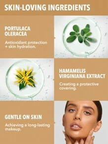 SHEGLAM Newly Reformulated - 12-Hr corrector de cobertura total - Cinnamon - Cinnamon - Ver 5